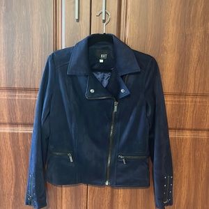 Kut From The Kloth Navy “suede like” blazer